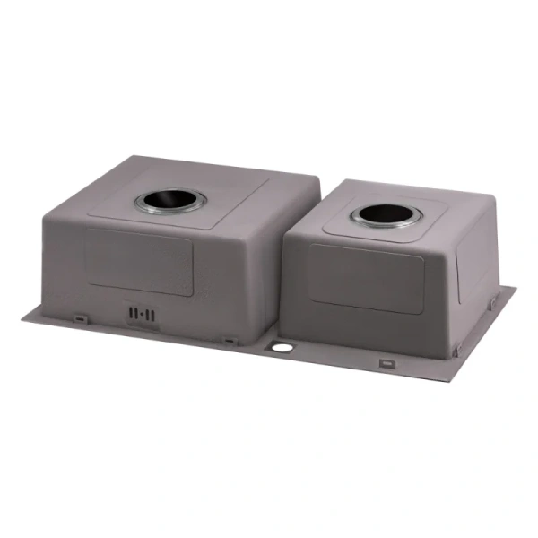 Фото Кухонна мийка Qtap S7843BL 2.7/1.0 мм