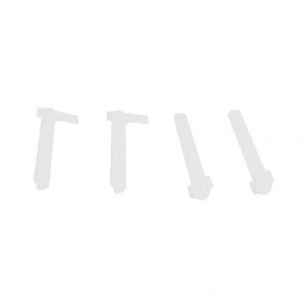Клавіша змиву Qtap Standard 152x236x28 мм, White, лінійна