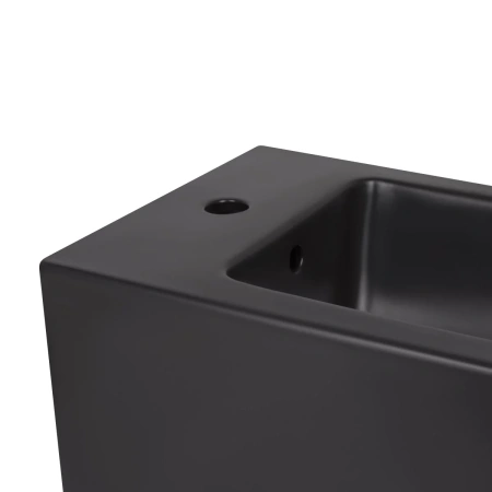 Біде підвісне Qtap Tern New 515x350x320 мм Matt Black