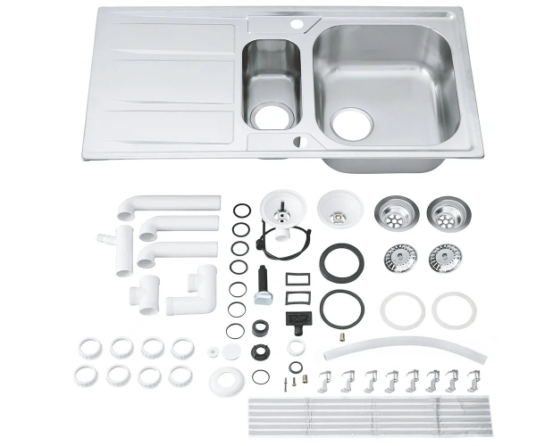 Фото Мийка для кухні з ексцентриком GROHE K-SERIES K 400