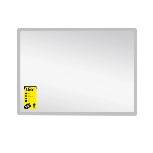Дзеркало Lidz Orion (OR2) 800х600 з LED-підсвічуванням Touch, з антизапотіванням, з регулюванням яскравості