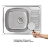 Фото Кухонна мийка Qtap 6550 Micro Decor 0,8 мм