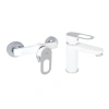 Набір змішувачів Lidz Latwa 001 + Latwa 010 White