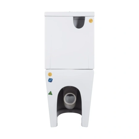 Унітаз підлоговий Qtap Swan Eco Ultra Quiet з сидінням Soft-close 640x360x835 мм White