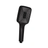 Лійка для ручного душу Qtap Rucni 140x110 мм прямокутна Black Matt