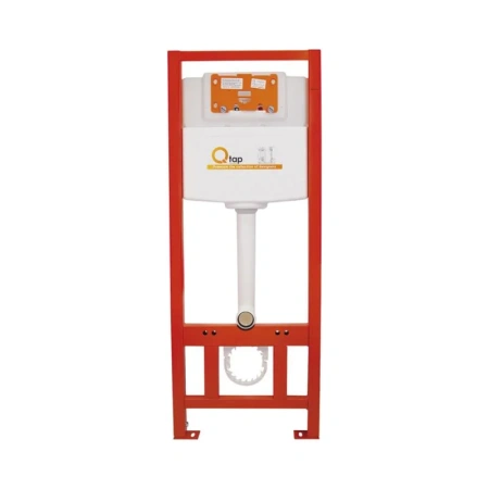 Набір Qtap інсталяція 3 в 1 Nest з панеллю лінійного змиву + унітаз з сидінням Swan