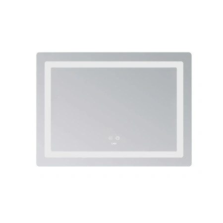 Дзеркало Lidz Kubis (KU2) 700х500 з LED-підсвічуванням Touch, з антизапотіванням, з регулюванням яскравості