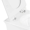 Унітаз підвісний Qtap Virgo безобідковий з сидінням Slim Soft-close