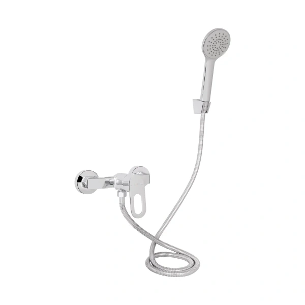 Змішувач для душу Lidz Latwa 010 (з душовим гарнітуром) (k40) Chrome