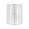Душова кабіна Lidz Latwa SC90x90.SAT.HIGH.FR, скло Frost 4 мм без піддона