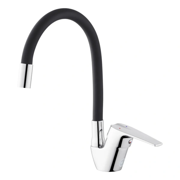 Фото Змішувач для кухні Kroner KRM Odra - C032BLK