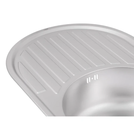 Фото Кухонна мийка Qtap 7750 Micro Decor 0,8 мм