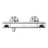 Фото Набір змішувачів Grohe Quickfix термостат для душу з душовим гарнітуром Precision Flow THM та змішувач для раковини StartEdge S-Size