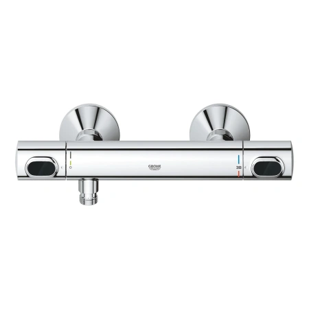 Фото Набір змішувачів Grohe Quickfix термостат для душу з душовим гарнітуром Precision Flow THM та змішувач для раковини StartEdge S-Size