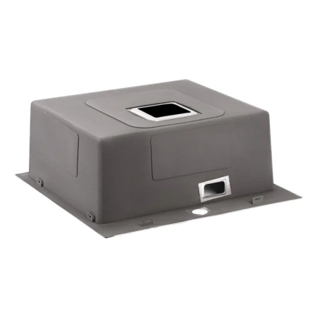 Фото Кухонна мийка Qtap 50*50 Satin 2.7/1.0 мм