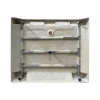 Фото Душова кабіна Lidz Wawel SC100x80.SAT.LOW.FR, скло Frost 5 мм + душовий піддон Lidz ST100x80х14