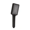 Лійка для ручного душу Qtap Rucni 140x95 мм прямокутна Black Matt