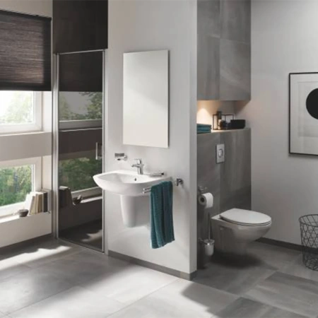 Фото Змішувач для раковини Grohe Start Flow ES S-Size з донним клапаном