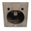 Біде підвісне Qtap Tern 520x350x330 мм, Stone grey