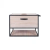 Тумба підвісна Qtap Taurus 700х476х469 Whitish oak зі стільницею