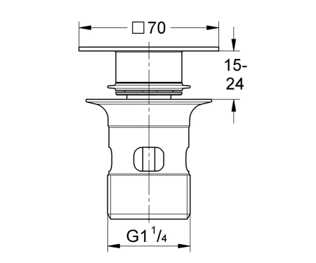 Донний клапан GROHE
