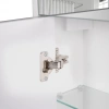 Дзеркальна шафа підвісна Qtap Robin 800х730х145 White з LED-підсвічуванням