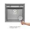 Фото Кухонна мийка Qtap D5249 Satin 3.0/1.2 мм