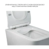 Комплект Qtap Crow 2 в 1: унітаз підвісний Rimless + біде підвісне