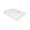 Сидіння для унітазу Qtap (Gemini 490) 428x344x37,5 мм, White, з мікроліфтом, Slim Duroplast, Quick Release