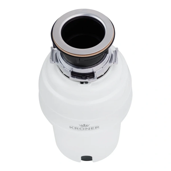 Фото Подрібнювач харчових відходів Kroner KRP Kaiman WHI - 550W