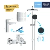 Фото Набір змішувачів 3 в 1 для ванної кімнати Grohe QuickFix Start M-Size