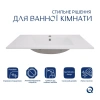Комплект Albatross: Раковина врізна меблева 820x460x180 мм, White, прямокутна + Донний клапан Pop-up PU02O