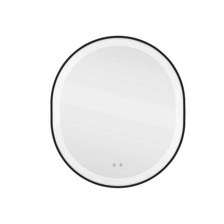 Дзеркало Qtap Gemini 800х700 з LED-підсвічуванням Touch, з антизапотіванням, з димером, рег. темп. кольору (3000-6500K)