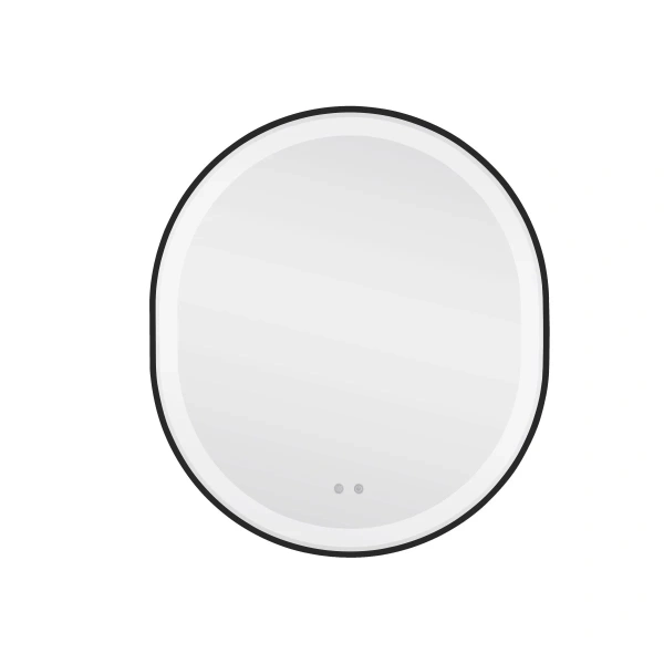 Дзеркало Qtap Gemini 800х700 з LED-підсвічуванням Touch, з антизапотіванням, з димером, рег. темп. кольору (3000-6500K)