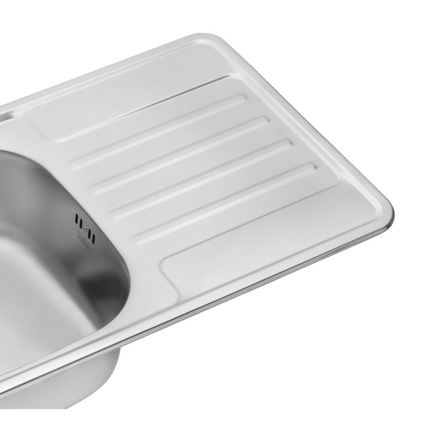Фото Кухонна мийка Kroner KRP Satin - 7642 (0.8 мм)