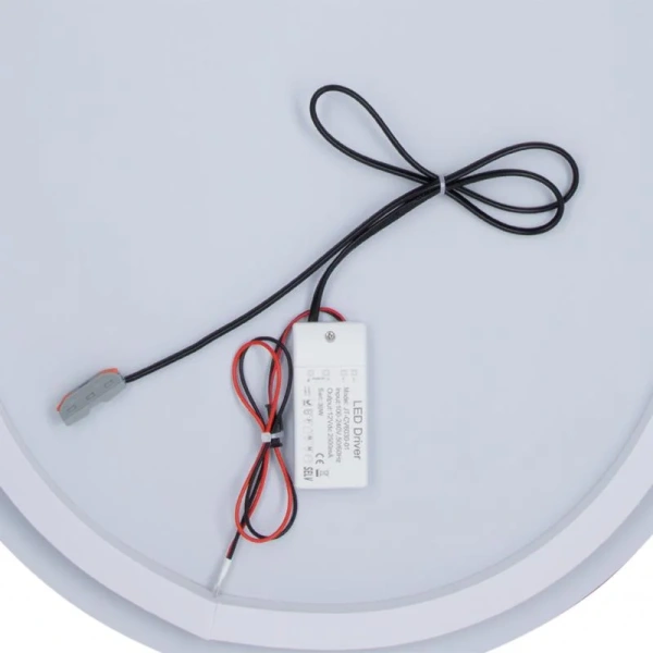 Дзеркало настінне овальне, LED Lidz 500х900 Qtap Scorpio