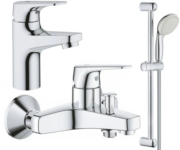 Набір змішувачів 3 в 1 GROHE BAU FLOW