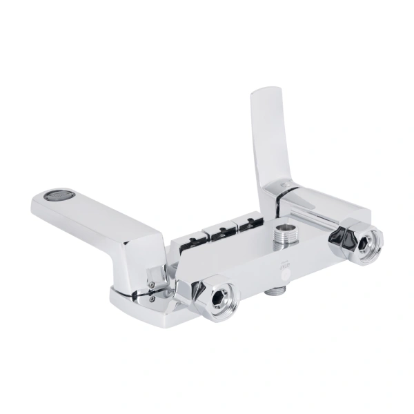 Душова система на три споживача (з виливом) телескопічна 697-1600 мм Qtap Tern