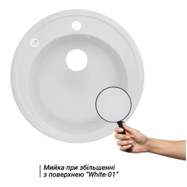 Фото Кухонна мийка Lidz D510