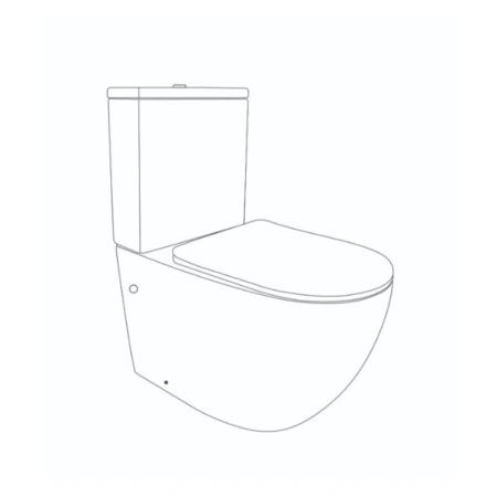 Унітаз підлоговий Qtap Jay Ultra Quiet з сидінням Soft-close 640x360x835 мм White