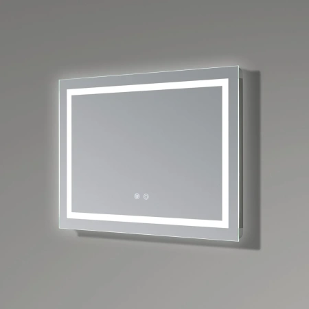Дзеркало Qtap Mideya (DC-F613) 700х500 з LED-підсвічуванням Touch, з антизапотіванням, димером