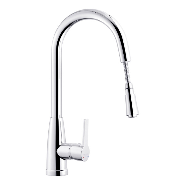 Змішувач для кухні з висувним виливом Kroner KRM - 11-013F