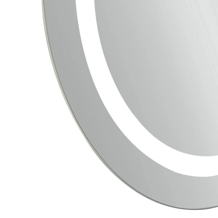 Дзеркало Qtap Gemini 600х800 з LED-підсвічуванням Touch, з антизапотіванням, з димером, рег. темп. кольору (3000-6500K)