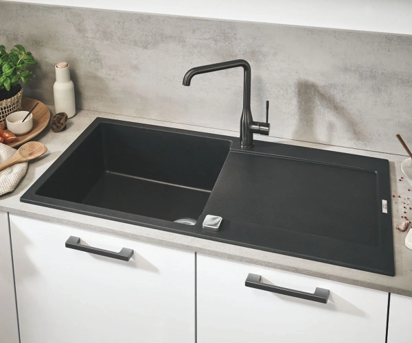 Фото Мийка з крилом 100 см GROHE K-SERIES K 500
