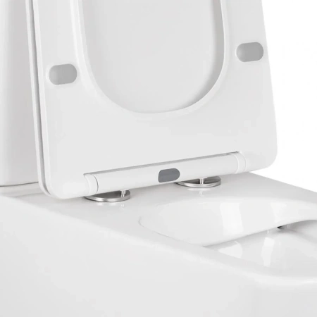Безобідковий унітаз-компакт Qtap Tern з сидінням Soft-close