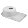 Фото Кухонна мийка Qtap 67*44R Satin 0,8 мм