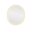 Дзеркало Qtap Gemini 800х700 з LED-підсвічуванням Touch, з антизапотіванням, з димером, рег. темп. кольору (3000-6500K)