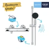 Фото Набір змішувачів Grohe Quickfix термостат для душу з душовим гарнітуром Precision Flow THM та змішувач для раковини StartEdge S-Size