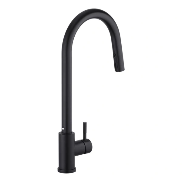 Змішувач для кухні з висувним виливом Kroner KRP Edelstahl Klassisch - SCH03915