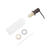 Фото Комплект кухонна мийка Kroner Schwarze-6050HM PVD + змішувач Ersel-GRP03393BLK + дозатор Spender-026